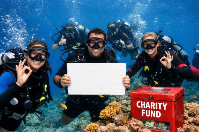 Diving Adventures to Raise Money for Charity